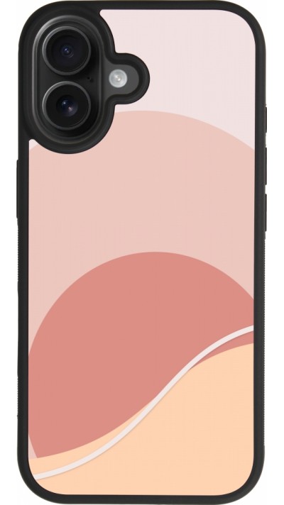 Coque iPhone 17 - Silicone rigide noir Autumn 22 abstract sunrise