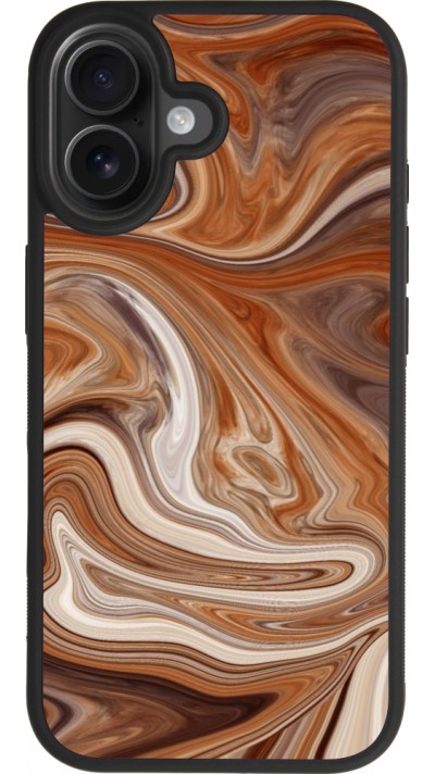 Coque iPhone 17 - Silicone rigide noir Autumn 2024 marbe