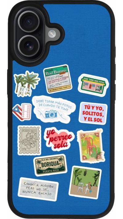 iPhone 17 Case Hülle - Silikon schwarz Seals of the Dominican Republic DTMF