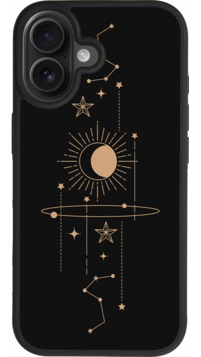 Coque iPhone 17 - Silicone rigide noir Spring 23 astro