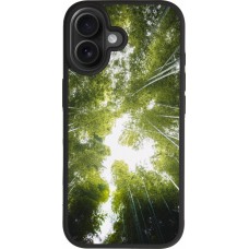 iPhone 17 Case Hülle - Silikon schwarz Spring 23 forest blue sky