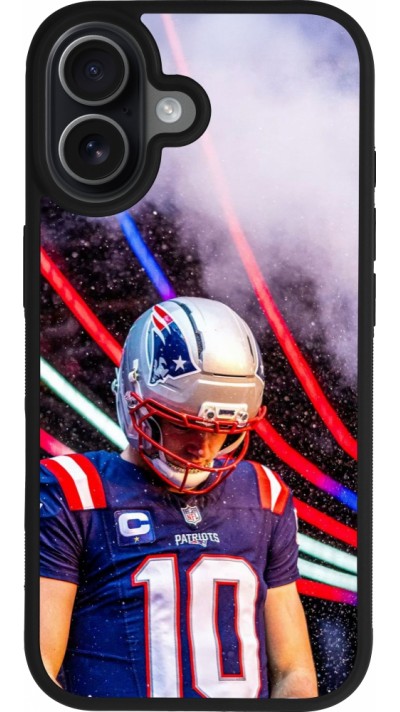iPhone 17 Case Hülle - Silikon schwarz Super Bowl 26 Patriots 3