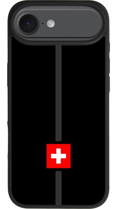 iPhone Air Case Hülle - Silikon schwarz Kanton CH schwarz