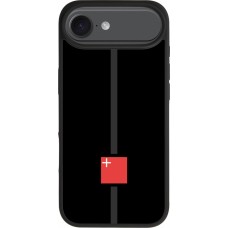 iPhone Air Case Hülle - Silikon schwarz Kanton SZ schwarz