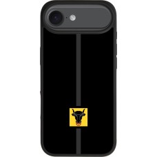 iPhone Air Case Hülle - Silikon schwarz Kanton UR schwarz