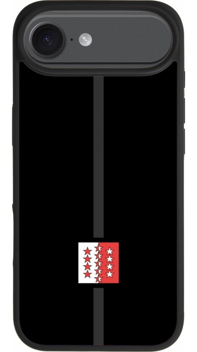 iPhone Air Case Hülle - Silikon schwarz Kanton VS schwarz