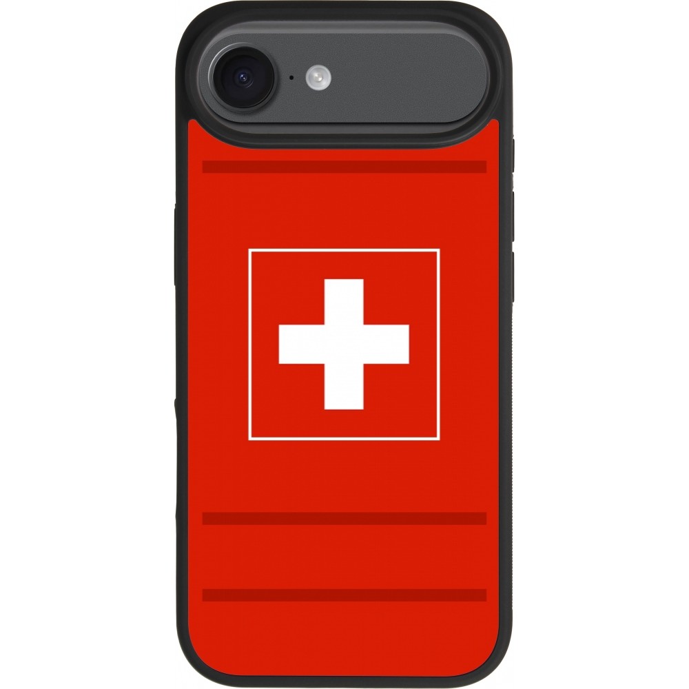 iPhone Air Case Hülle - Silikon schwarz Euro 2020 Switzerland