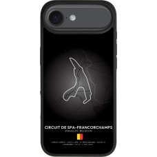 iPhone Air Case Hülle - Silikon schwarz F1 Track 2025 Belgium
