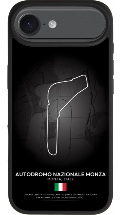 iPhone Air Case Hülle - Silikon schwarz F1 Track 2025 Italy iPhone Air Case Hülle - Silikon schwarz F1 Track 2025 Italy
