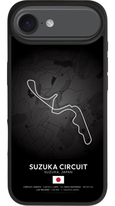 iPhone Air Case Hülle - Silikon schwarz F1 Track 2025 Japan iPhone Air Case Hülle - Silikon schwarz F1 Track 2025 Japan