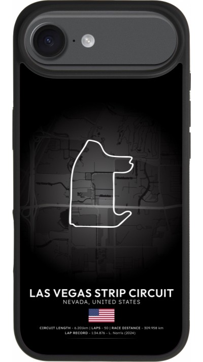 iPhone Air Case Hülle - Silikon schwarz F1 Track 2025 Las Vegas iPhone Air Case Hülle - Silikon schwarz F1 Track 2025 Las Vegas