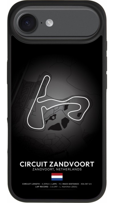 iPhone Air Case Hülle - Silikon schwarz F1 Track 2025 Netherlands iPhone Air Case Hülle - Silikon schwarz F1 Track 2025 Netherlands