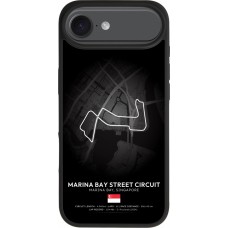 iPhone Air Case Hülle - Silikon schwarz F1 Track 2025 Singapore