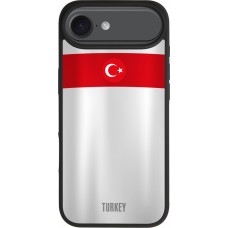 iPhone Air Case Hülle - Silikon schwarz Türkei personalisierbares Fussballtrikot