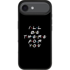 iPhone Air Case Hülle - Silikon schwarz Friends Be there for you