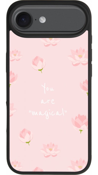 Coque iPhone Air - Silicone rigide noir Mom 2023 your are magical