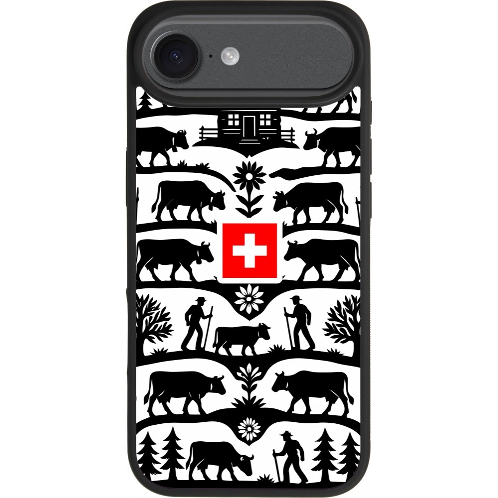 iPhone Air Case Hülle - Silikon schwarz Poya Schweiz 3