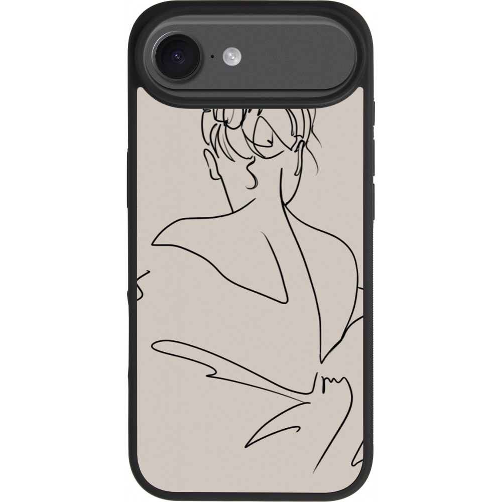 iPhone Air Case Hülle - Silikon schwarz Salnikova 05