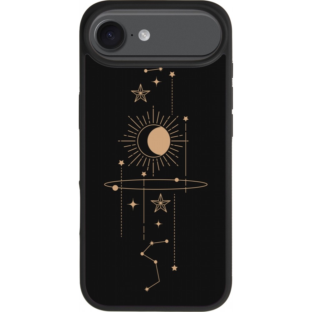 iPhone Air Case Hülle - Silikon schwarz Spring 23 astro