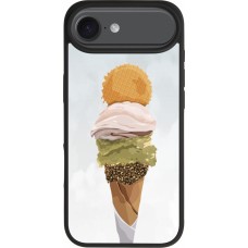 iPhone Air Case Hülle - Silikon schwarz Summer 2025 Cornet