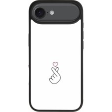 iPhone Air Case Hülle - Silikon schwarz Valentine 2024 heat by Millennials