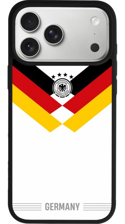 iPhone 17 Pro Max Case Hülle - Silikon schwarz Deutschland 2026 personalisierbares Fussballtrikot