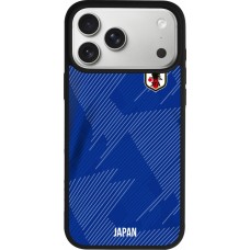 iPhone 17 Pro Max Case Hülle - Silikon schwarz Japan 2022 personalisierbares Fussballtrikot