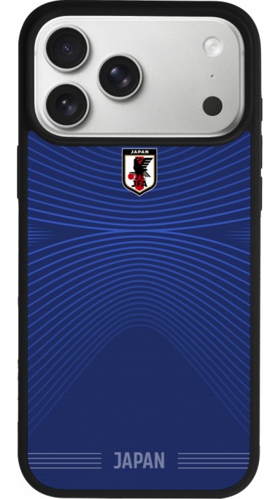 iPhone 17 Pro Max Case Hülle - Silikon schwarz Japan 2022 personalisierbares Fussballtrikot