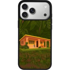 Coque iPhone 17 Pro Max - Silicone rigide noir Benitos house DTMF