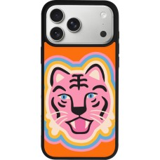Coque iPhone 17 Pro Max - Silicone rigide noir Lion colors 2026