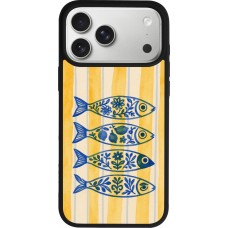 Coque iPhone 17 Pro Max - Silicone rigide noir Portuguese fish 2026