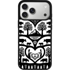 Coque iPhone 17 Pro Max - Silicone rigide noir Poya Suisse 2