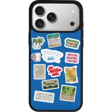 Coque iPhone 17 Pro Max - Silicone rigide noir Seals of the Dominican Republic DTMF