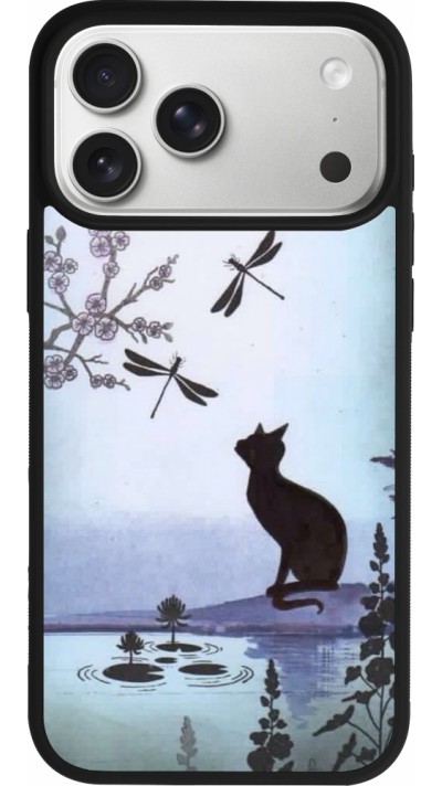 Coque iPhone 17 Pro Max - Silicone rigide noir Spring 19 12