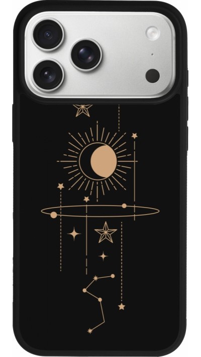 Coque iPhone 17 Pro Max - Silicone rigide noir Spring 23 astro