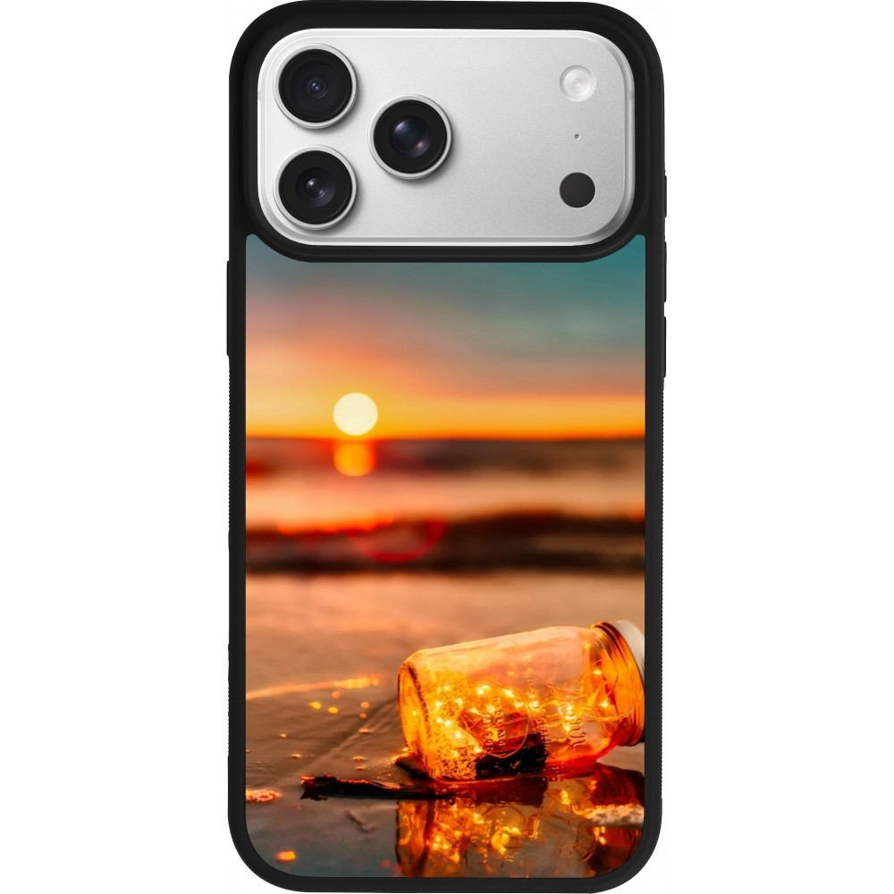 Coque iPhone 17 Pro Max - Silicone rigide noir Summer 2021 16