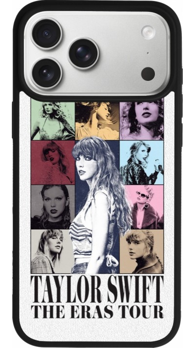 Coque iPhone 17 Pro Max - Silicone rigide noir Taylor Swift The Eras Tour
