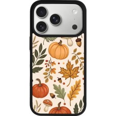 iPhone 17 Pro Case Hülle - Silikon schwarz Autumn 25 Autumn pattern