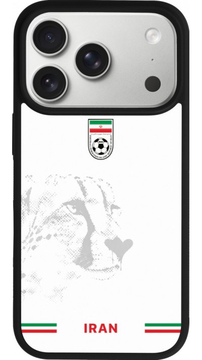 iPhone 17 Pro Case Hülle - Silikon schwarz Iran 2026 personalisierbares Fussballtrikot
