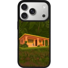 Coque iPhone 17 Pro - Silicone rigide noir Benitos house DTMF