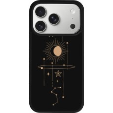 Coque iPhone 17 Pro - Silicone rigide noir Spring 23 astro