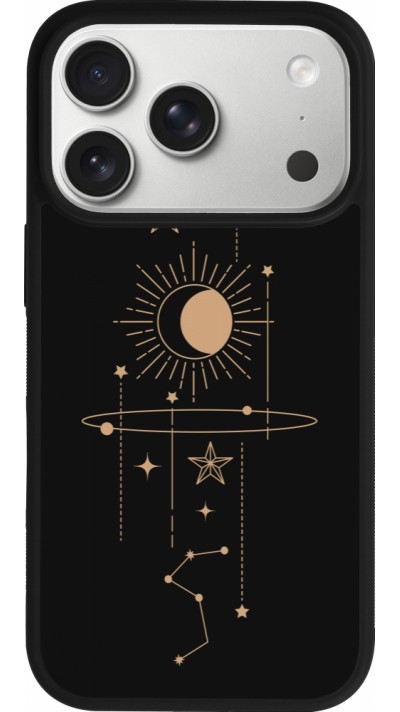 Coque iPhone 17 Pro - Silicone rigide noir Spring 23 astro