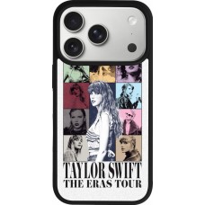 Coque iPhone 17 Pro - Silicone rigide noir Taylor Swift The Eras Tour
