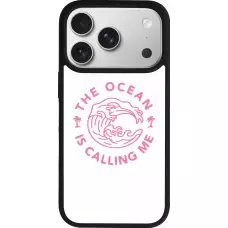 Coque iPhone 17 Pro - Silicone rigide noir The Ocean is calling me