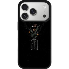 iPhone 17 Pro Case Hülle - Silikon schwarz Vase black