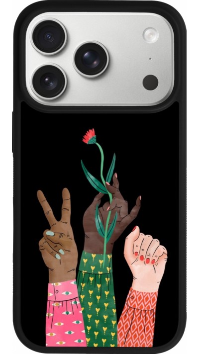 Coque iPhone 17 Pro - Silicone rigide noir Womens day 2026 2