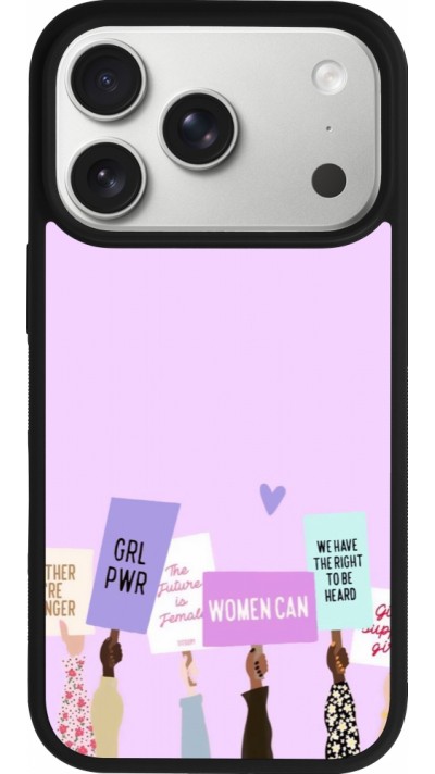 Coque iPhone 17 Pro - Silicone rigide noir Womens day 2026 9