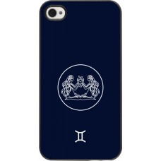 iPhone 4/4s Case Hülle - Astrologie Zwillinge