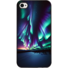 iPhone 4/4s Case Hülle - Funkelndes Nordlicht