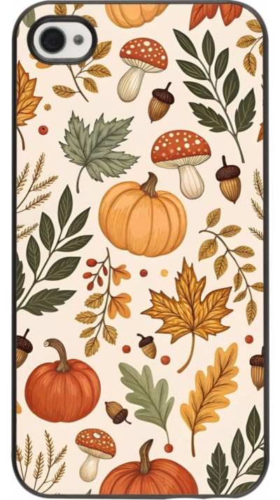 Coque iPhone 4/4s - Autumn 25 Autumn pattern Coque iPhone 4/4s - Autumn 25 Autumn pattern